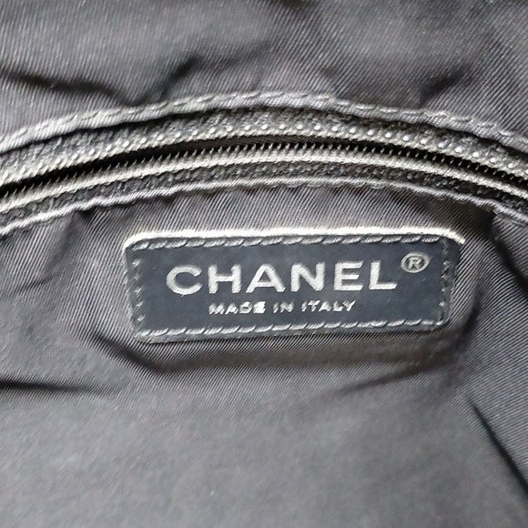 CHANEL New Travel Line Nylon Hobo Bag Shoulder Bag  Chanel Black New Travel Line Bag